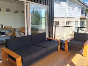 Oleskelutila majoituspaikassa Lake Tekapo Double Room shared facilities