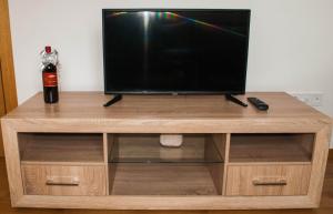 TV a/nebo společenská místnost v ubytování Apartman Soko