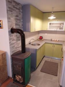 Η κουζίνα ή μικρή κουζίνα στο Holiday Home Tin