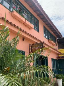 O edifício em que a pousada se localiza