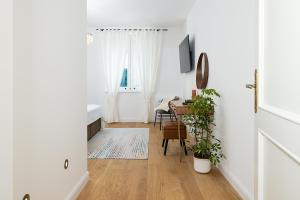 Posteľ alebo postele v izbe v ubytovaní Aurelia Residence