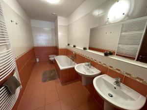 Koupelna v ubytování Apartment 122 Čertovka