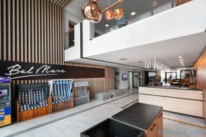 Lounge alebo bar v ubytovaní BEL MARE Apartament C202 PARKING GRATIS