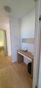 Kuchyň nebo kuchyňský kout v ubytování Apartman Galija 1