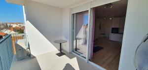 Balkón nebo terasa v ubytování Apartman Galija 1