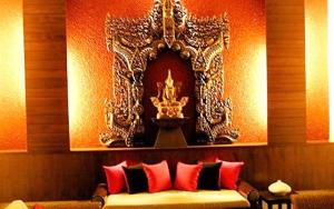 Posezení v ubytování Nicha Suite Hua Hin Hotel
