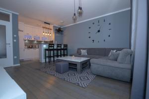 Istumisnurk majutusasutuses Athena Apartman