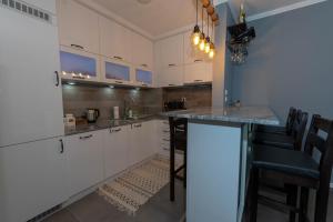 Köök või kööginurk majutusasutuses Athena Apartman