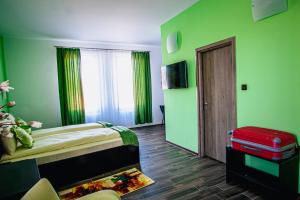 Krevet ili kreveti u jedinici u okviru objekta Colors Residence