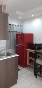 Kuchyň nebo kuchyňský kout v ubytování Mar Bonita Beach Appartment II