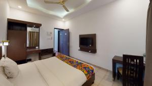 De Alcazar Calangute客房内的一张或多张床位