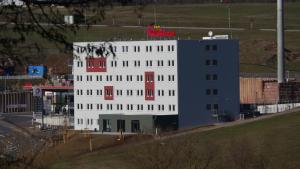 Budova, kde se hotel nachází