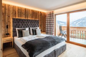 Postel nebo postele na pokoji v ubytování Hotel Scherlin