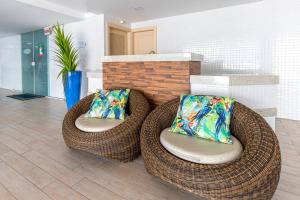 Hotel Açores的休息区
