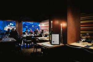 Restaurace v ubytování Langley Hôtel Victors