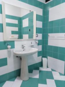 Koupelna v ubytování Casa degli aranci