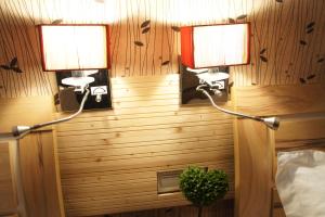 Postel nebo postele na pokoji v ubytování Hotel Balik Pulau