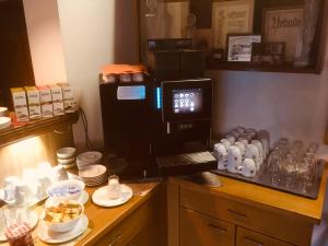 Coffee and tea making facilities at Zum Goldenen Adler