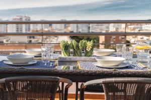Balkón alebo terasa v ubytovaní Pacificio Beachfront