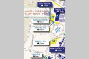 a map of the grounds of the resort at Jolie F2, 4 pers, à 25 min de Paris, 15min d'orly in Longjumeau