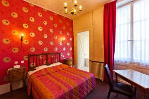 Postel nebo postele na pokoji v ubytování Hotel Du Nord