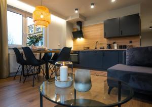 Kuchyňa alebo kuchynka v ubytovaní Apartament A7