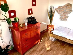 Postel nebo postele na pokoji v ubytování Apartmány Tones