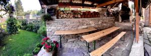 Zahrada ubytování Apartmány Tones