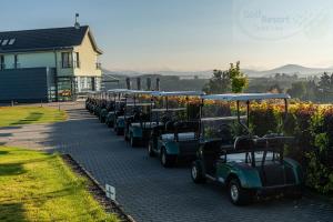 Vonkajšia záhrada v ubytovaní Golf Resort Česká Lípa