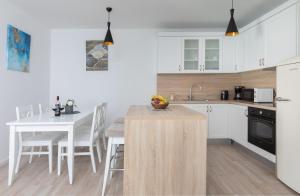 Kuchyň nebo kuchyňský kout v ubytování Apartment Second Ivana