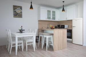 Kuchyň nebo kuchyňský kout v ubytování Apartment Second Ivana + 22 fotografií