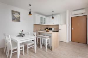 Kuchyň nebo kuchyňský kout v ubytování Apartment Second Ivana