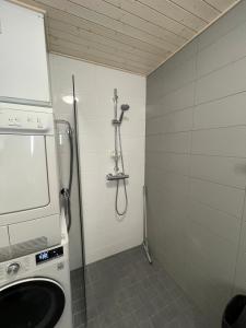 Koupelna v ubytování Arctic Penthouse Studio with FREE parking and high-speed Wi-Fi