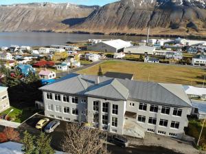 Letecký snímek ubytování Hlíðarvegur 20 - Gagginn
