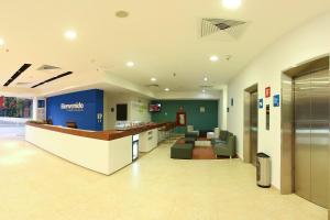 The lobby or reception area at One Xalapa Las Animas