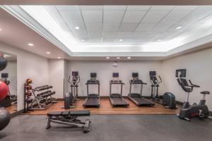 Fitness centrum a/nebo fitness zařízení v ubytování Holiday Inn Denver East, an IHG Hotel