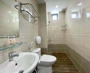 Koupelna v ubytování Gao Hotel
