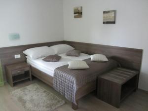 Ένα ή περισσότερα κρεβάτια σε δωμάτιο στο Villa Tollazzi