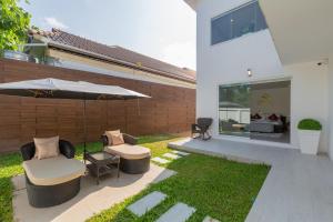 Posezení v ubytování Samui Caledon Villa 1