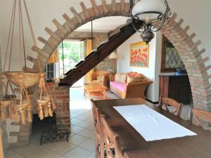 Posezení v ubytování Agriturismo Sondrea