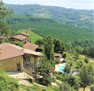 Nespecifikovaný výhled na hory nebo výhled na hory při pohledu z bed and breakfast
