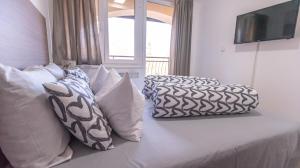 Säng eller sängar i ett rum på Apartment Danica