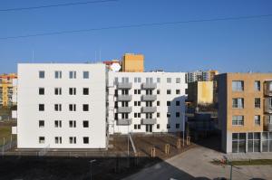 Budova, v ktorej sa apartmán nachádza