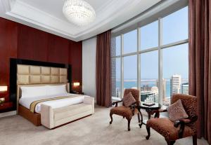 Katil atau katil-katil dalam bilik di Best Plaza West Bay Hotel