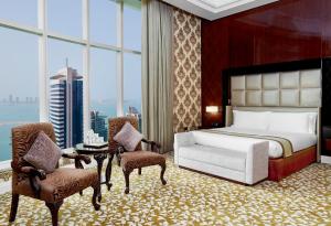 Katil atau katil-katil dalam bilik di Best Plaza West Bay Hotel