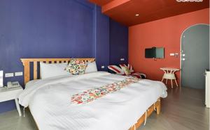 Postel nebo postele na pokoji v ubytování Fanice B&B