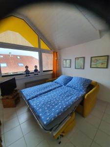 Ένα ή περισσότερα κρεβάτια σε δωμάτιο στο Kleine Auszeit