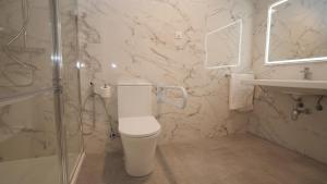 Koupelna v ubytování Hotel Ciudadela Pamplona
