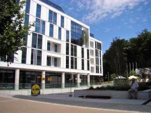 Budynek, w którym mieści się apartament