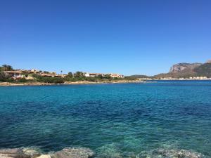 a view of a large body of water at Villa BOREA in Golfo Aranci